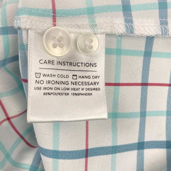 Mizzen+Main Shirt Mens XL Trim Leeward Button Down Stretch Collared - Picture 9 of 11